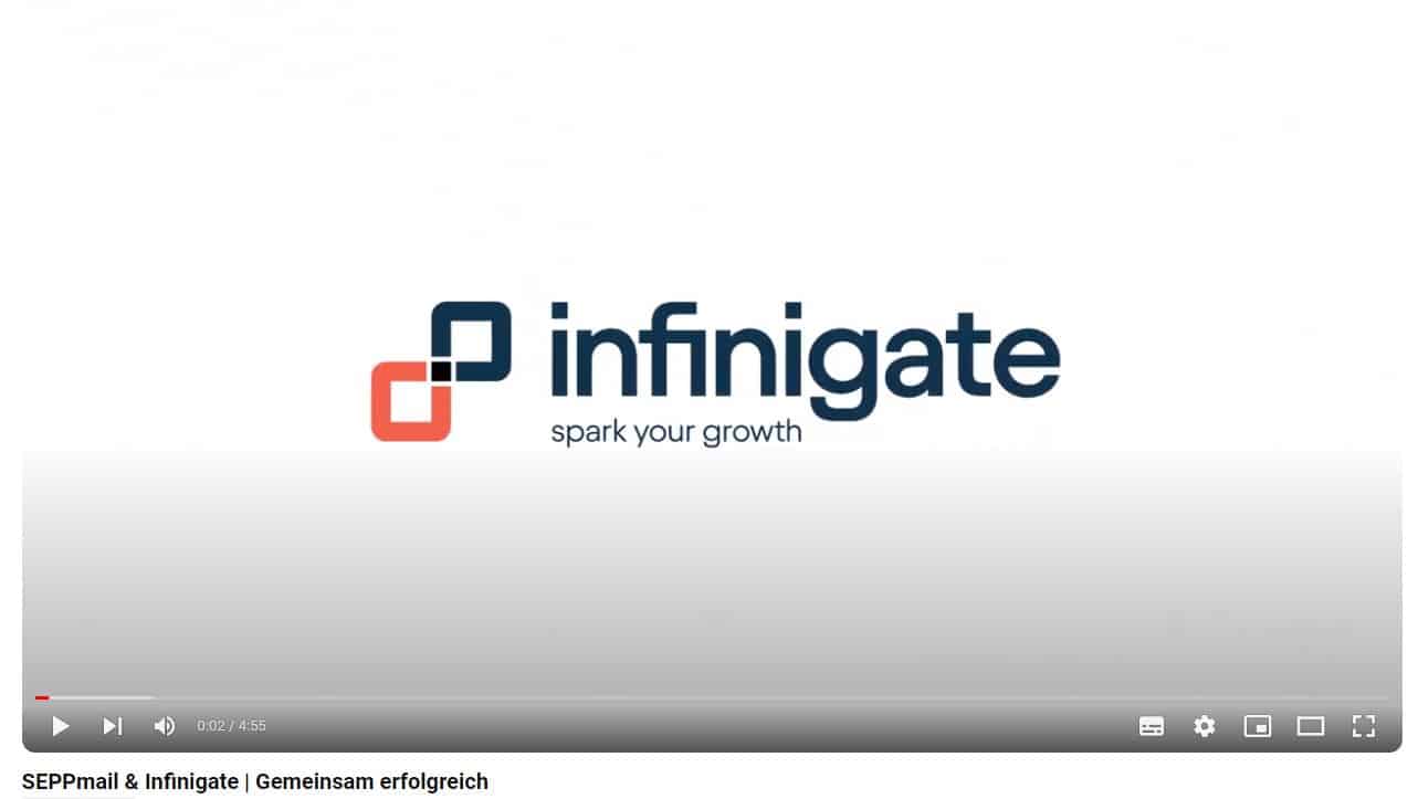 Infinigate Video mit SEPPmail