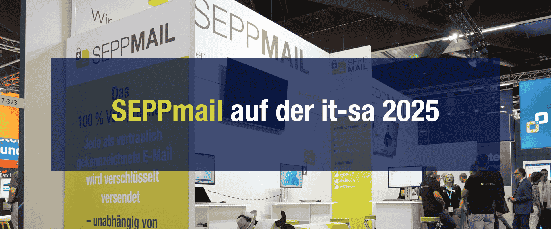 SEPPmail als Aussteller auf der it-sa 2025